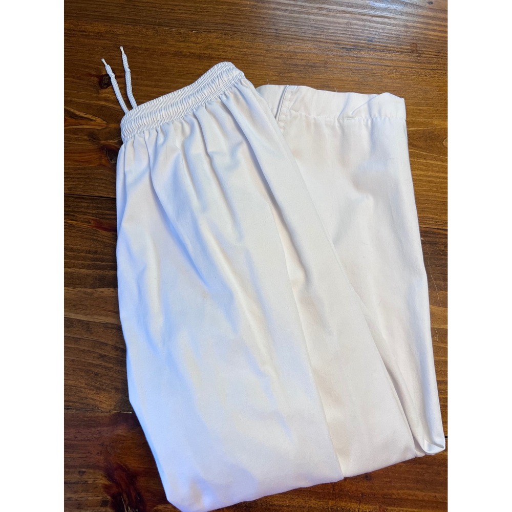 Unbranded Martial Arts Pants Adult Unisex White Karate Training Good Preowned